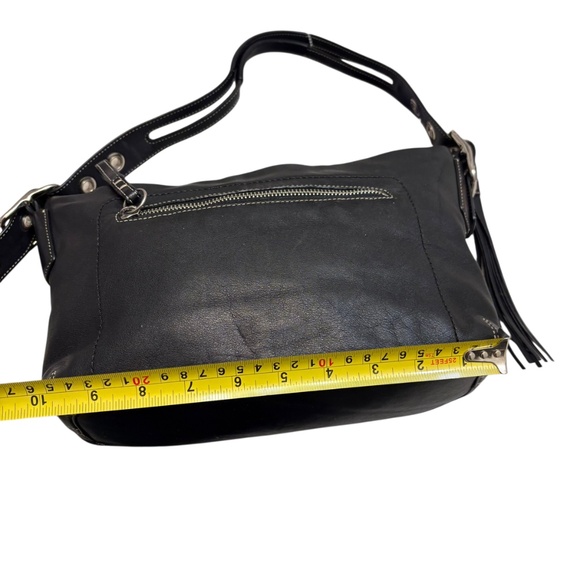 Coach vintage y2k 1417 black leather legacy hobo shoulder bag - Picture 5 of 13